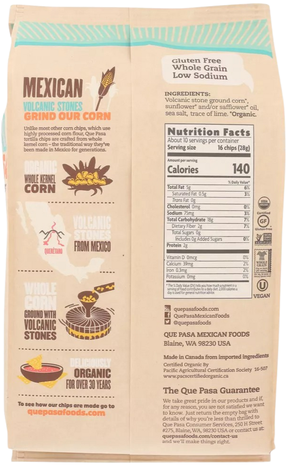 Thin and Crispy Sea Salt Tortilla Chip