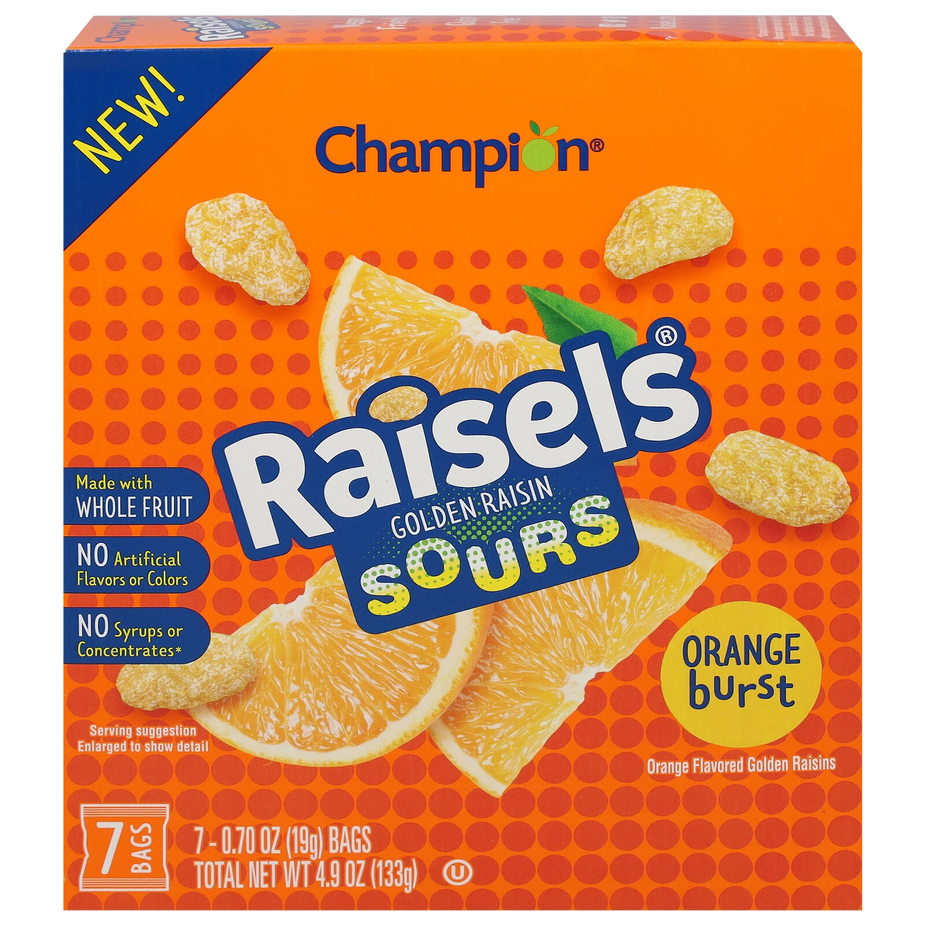 Golden Orange Raisins