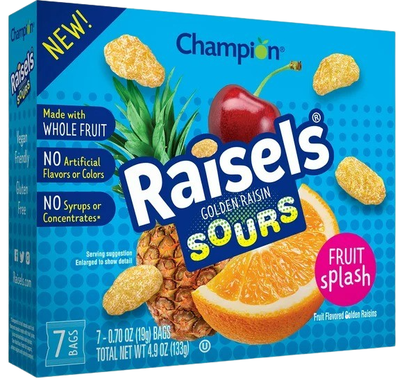 Sours Fruit Golden Raisins