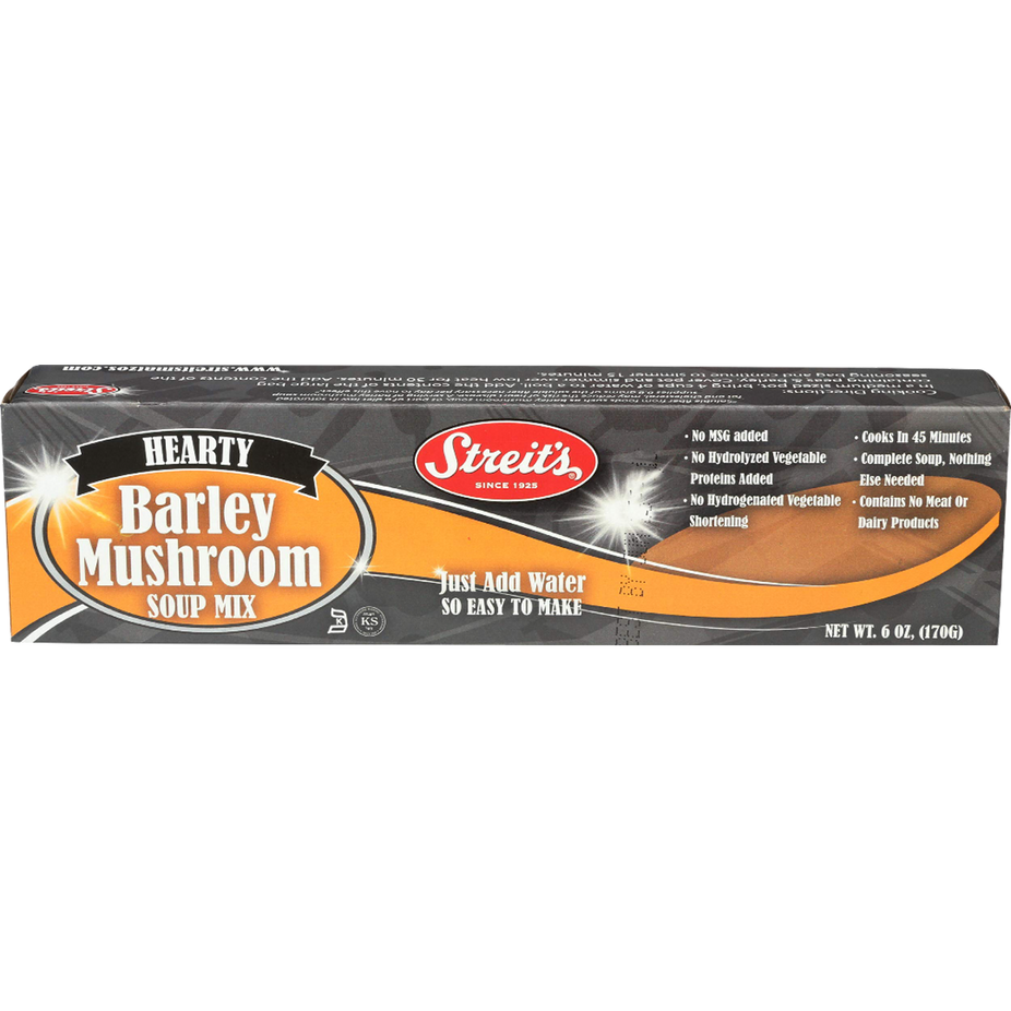 Hearty Barley Mushroom Soup Mix