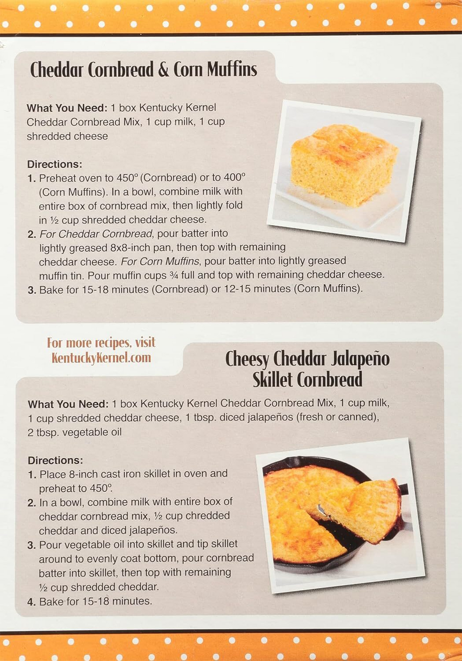Cheddar Cornbread Mix