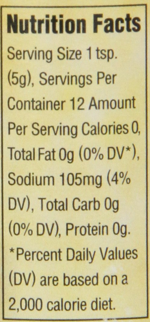 Nutrition Information - Non Pareil Capers