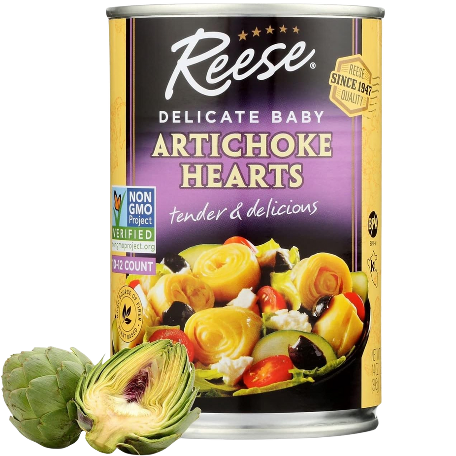 Delicate Baby Artichoke Hearts