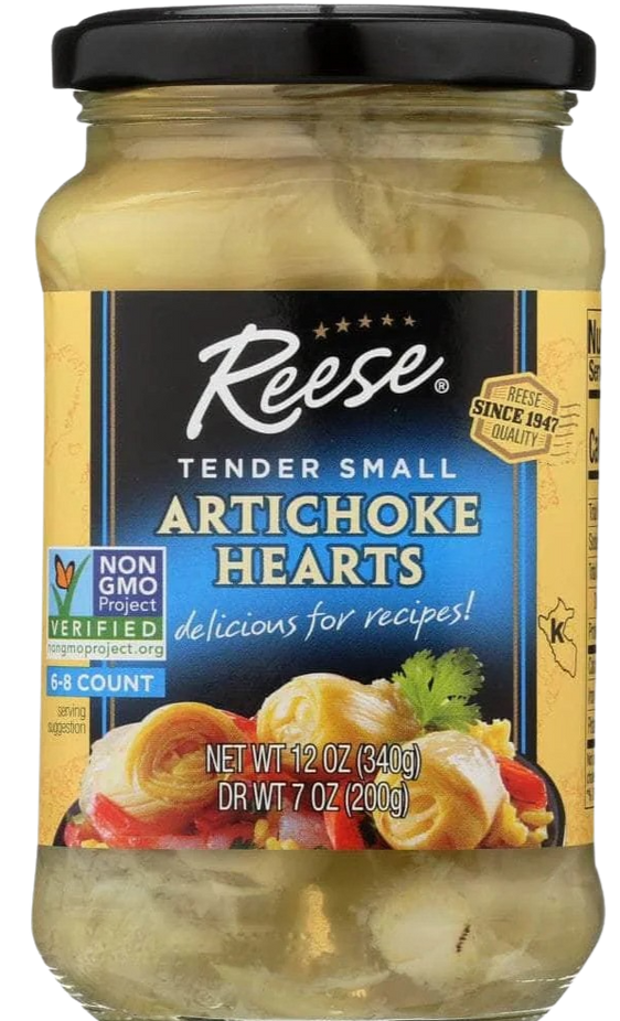 Small Artichokes in Glass