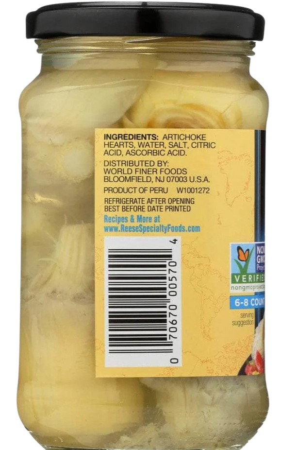 Small Artichokes in Glass