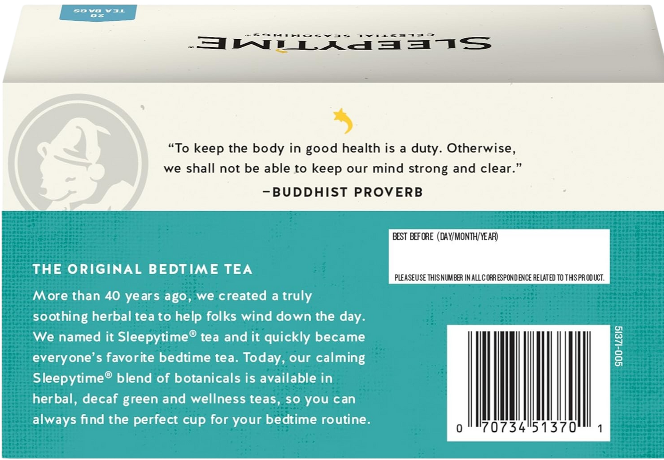 Sleepytime Throat Tamer Wellness Tea