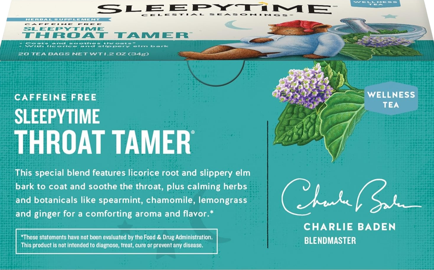 Sleepytime Throat Tamer Wellness Tea
