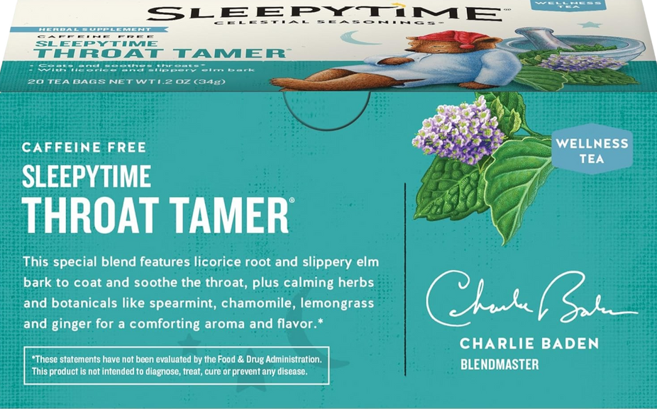 Sleepytime Throat Tamer Wellness Tea