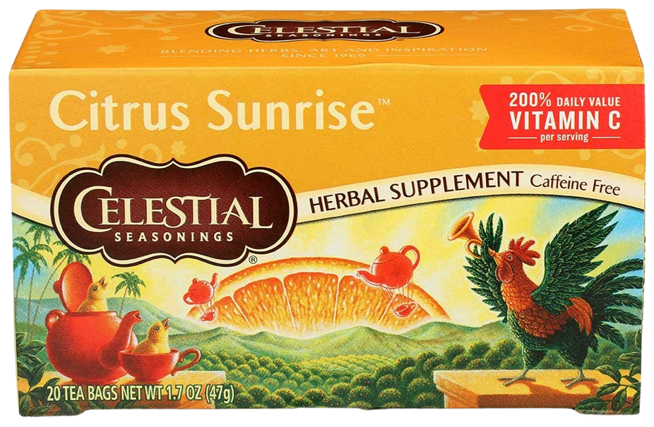 Citrus Sunrise Caffeine Free Herbal Tea