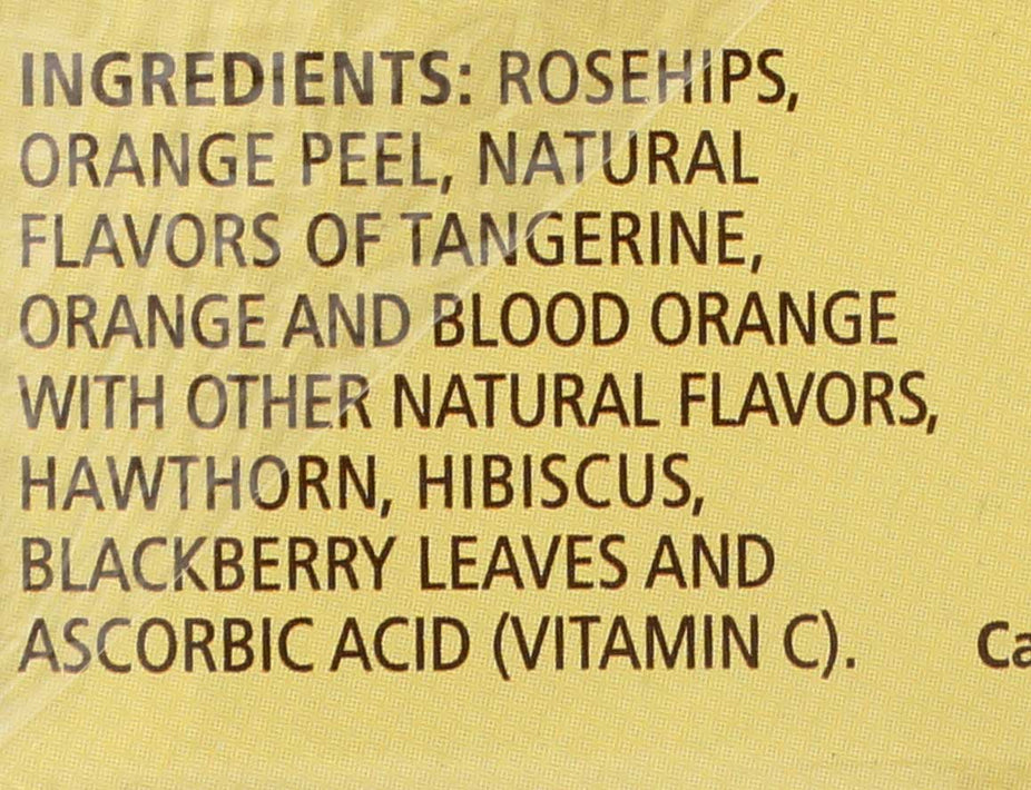 Citrus Sunrise Caffeine Free Herbal Tea