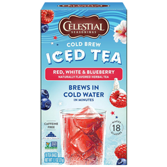 Cold Brew Iced Tea - Red, White, And Blueberry