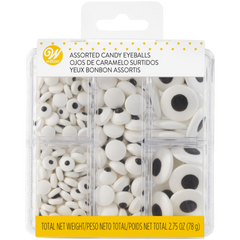 Assorted Edible Candy Eyeballs Baking Decor