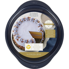 Non-Stick Navy Blue Round Baking Pan