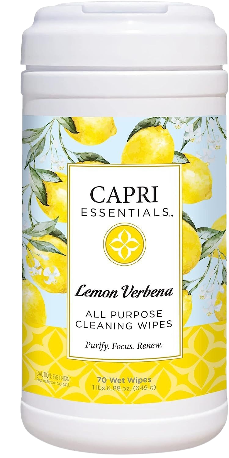 Lemon Verbena All Purpose Wipes (70 CT)
