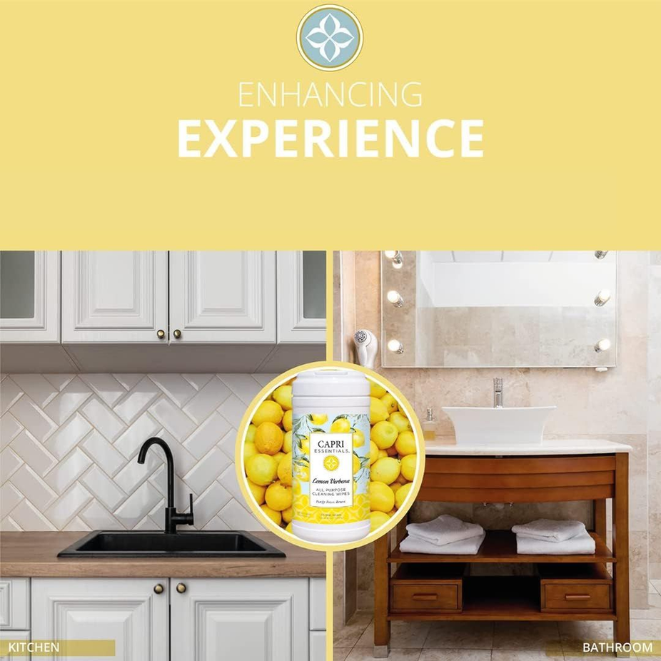 Lemon Verbena All Purpose Wipes (70 CT)