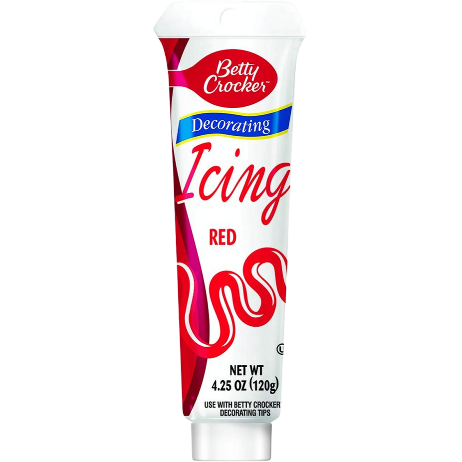 Red Decorating Icing Tube