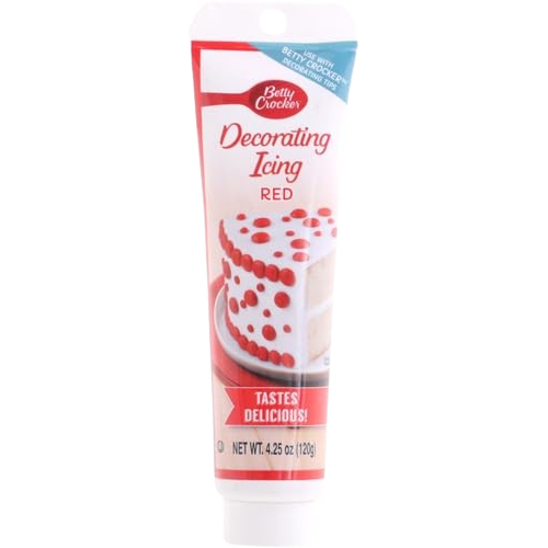 Red Decorating Icing Tube
