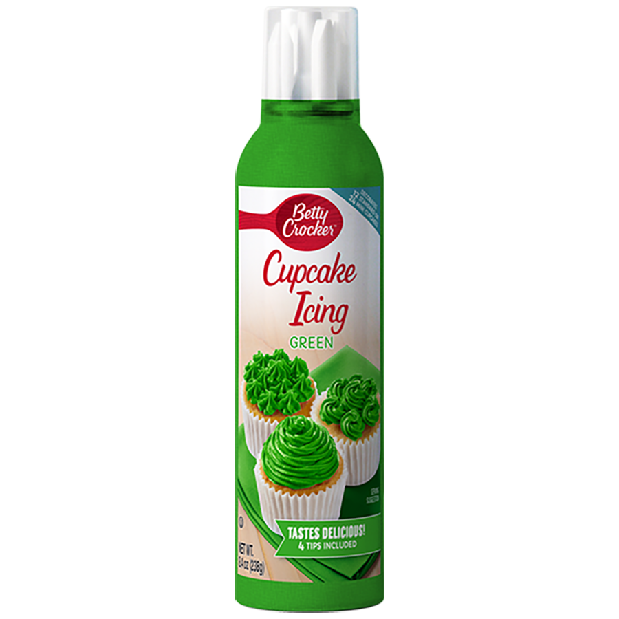 Meadow Green Cupcake Icing