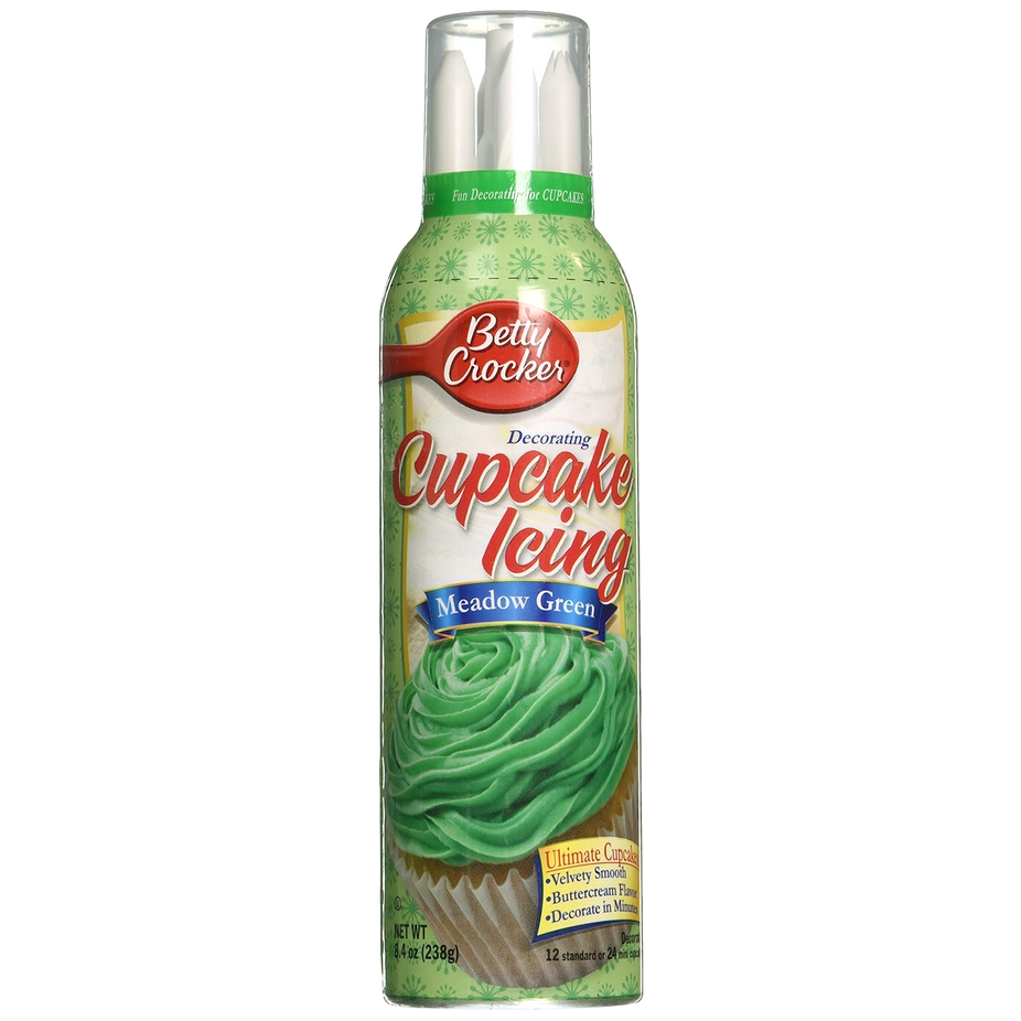 Meadow Green Cupcake Icing