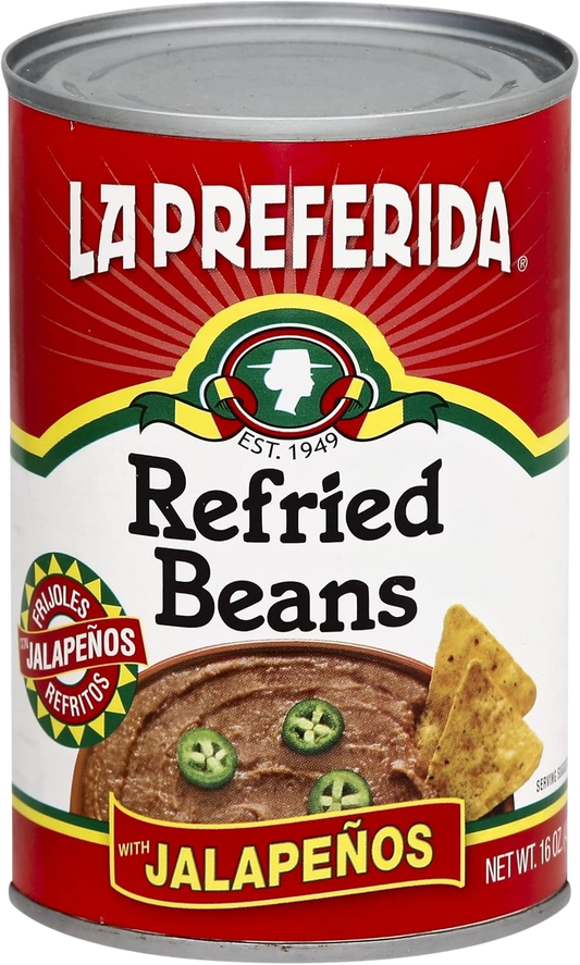 Jalapenos Refried Beans