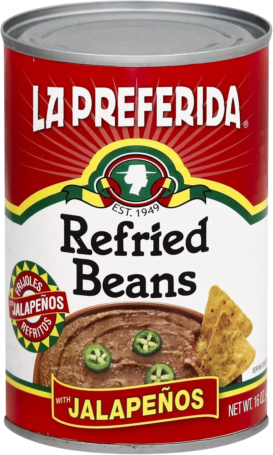Jalapenos Refried Beans