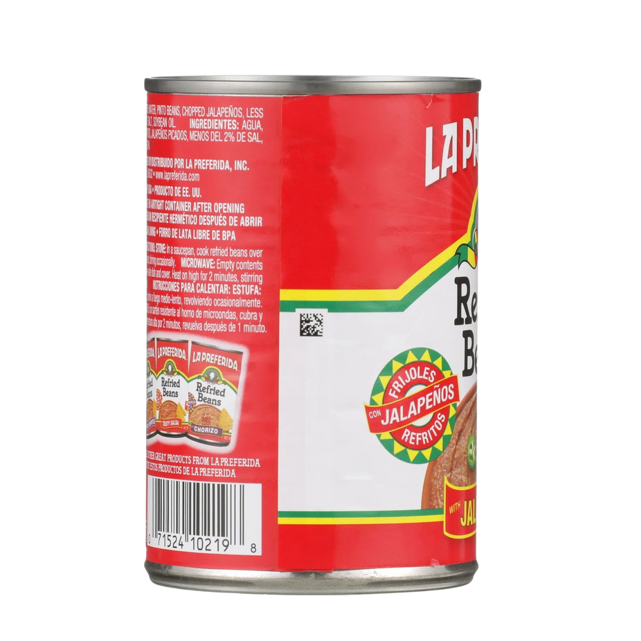 Jalapenos Refried Beans