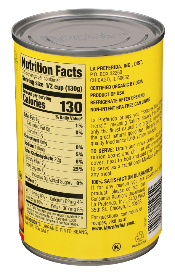 Organic Pinto Beans