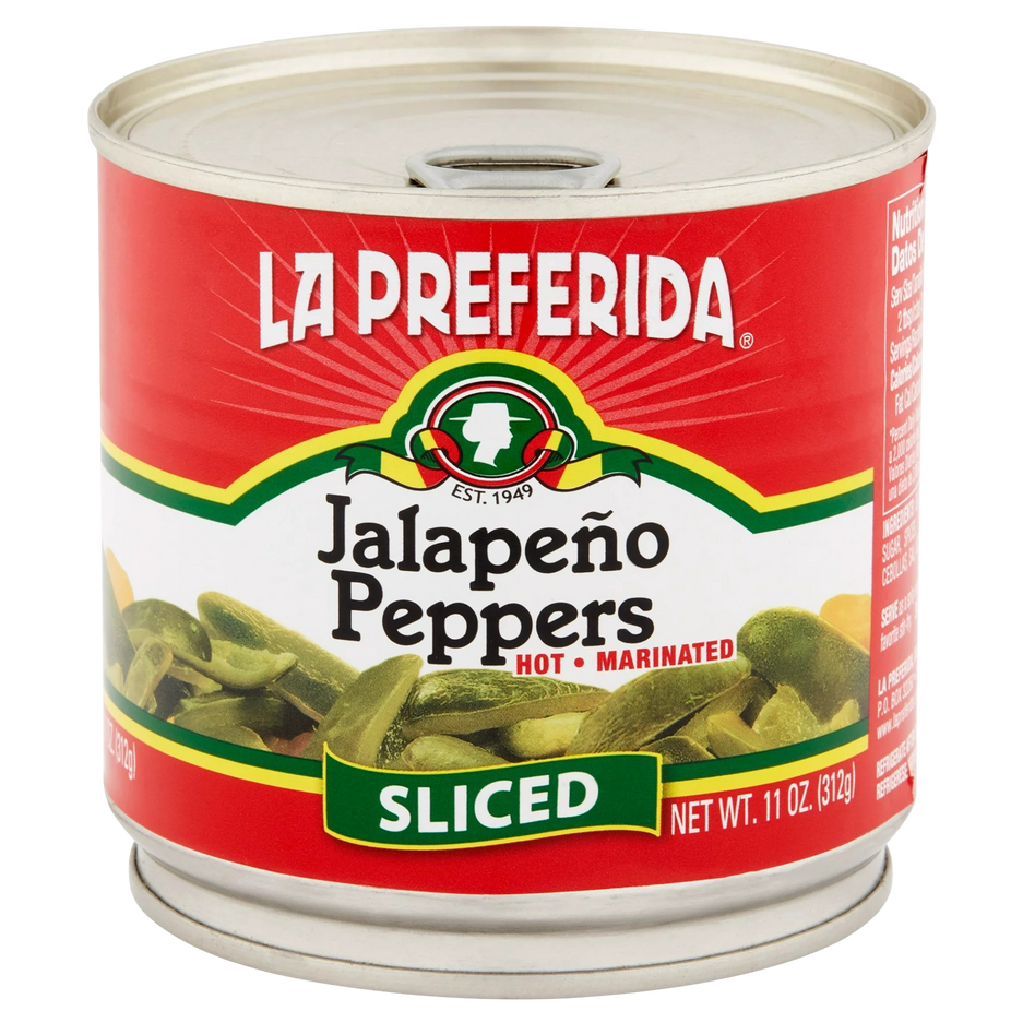 Sliced Jalapeno Peppers