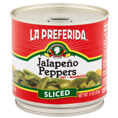 Sliced Jalapeno Peppers
