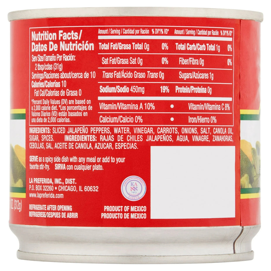 Sliced Jalapeno Peppers