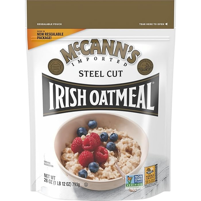 Steel Cut Irish Oatmeal Pouch