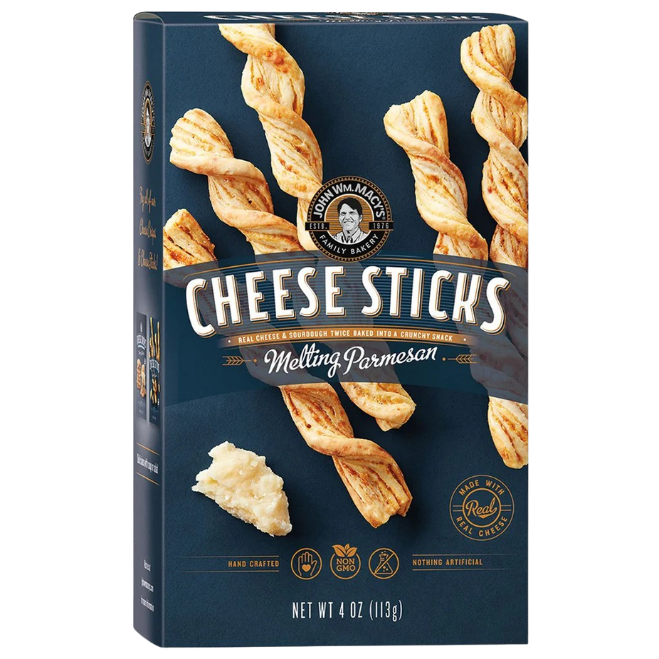 Melting Parmesan Cheese Sticks