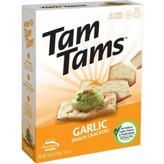 Tam Tams Garlic Snack Crackers