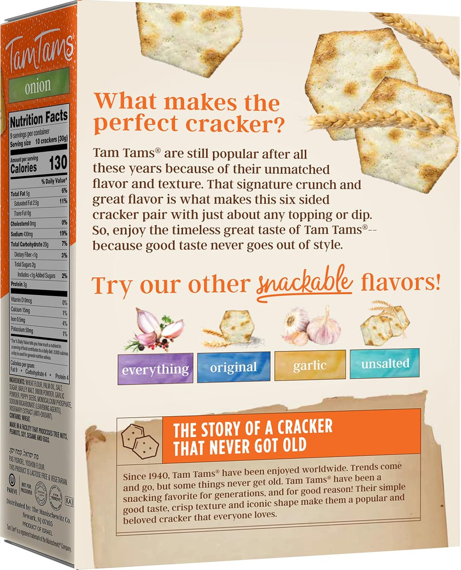 Onion Tam Tams Crackers