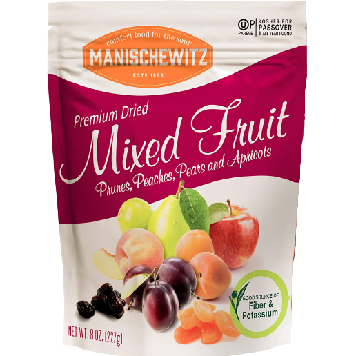 Dried Mixed Fruit Mix (Prunes, Peaches, Pears, And Apricots)