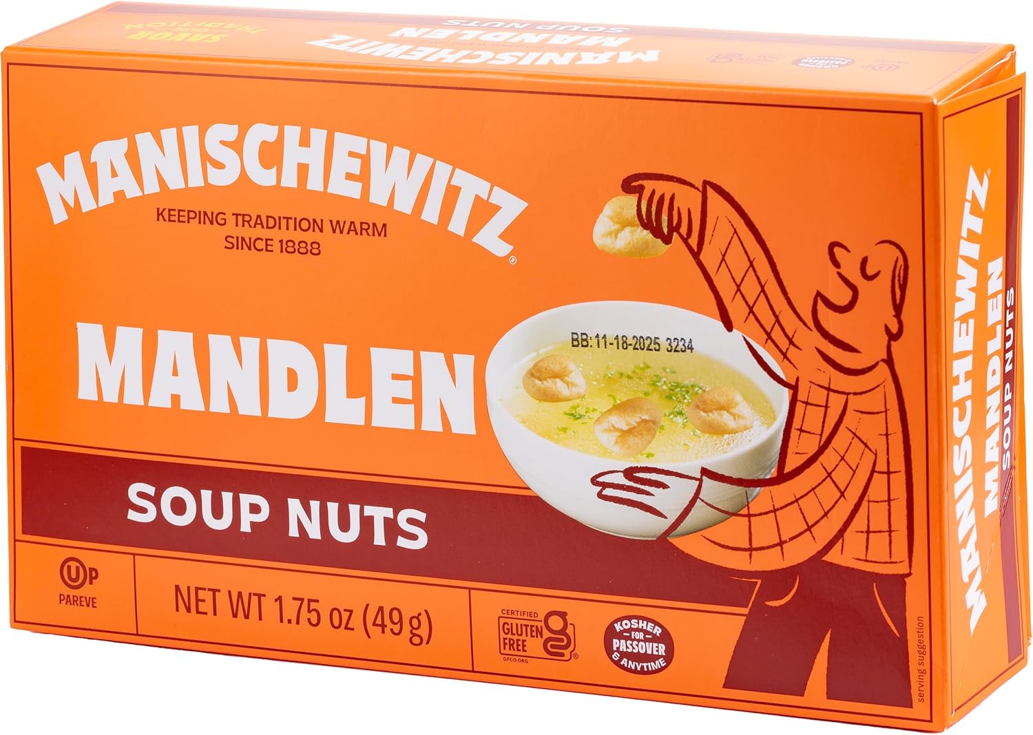 Manischewitz Mandlen Soup Nuts – Martie