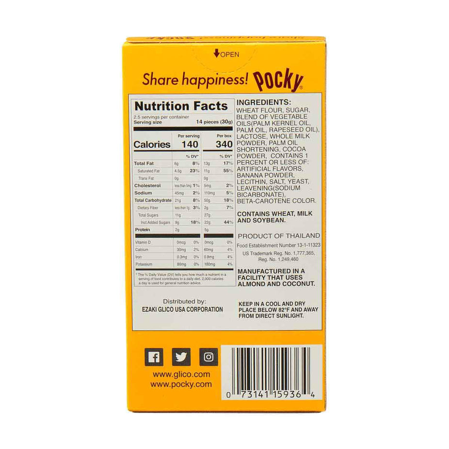 Pocky Chocolate Banana Cookie