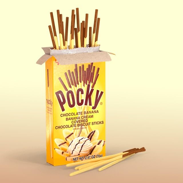 Pocky Chocolate Banana Cookie