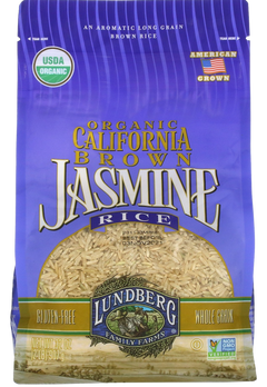 Organic California Brown Jasmine Rice