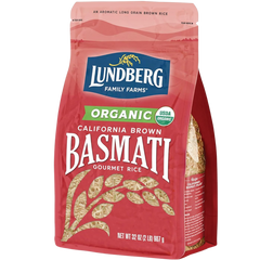 Organic Long Grain California Brown Basmati Rice