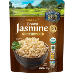 Organic Brown Jasmine Steamed Rice
