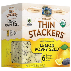Organic Thin Stackers - Lemon Poppyseed