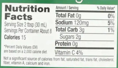 Fat Free Balsamic Vinaigrette Dressing