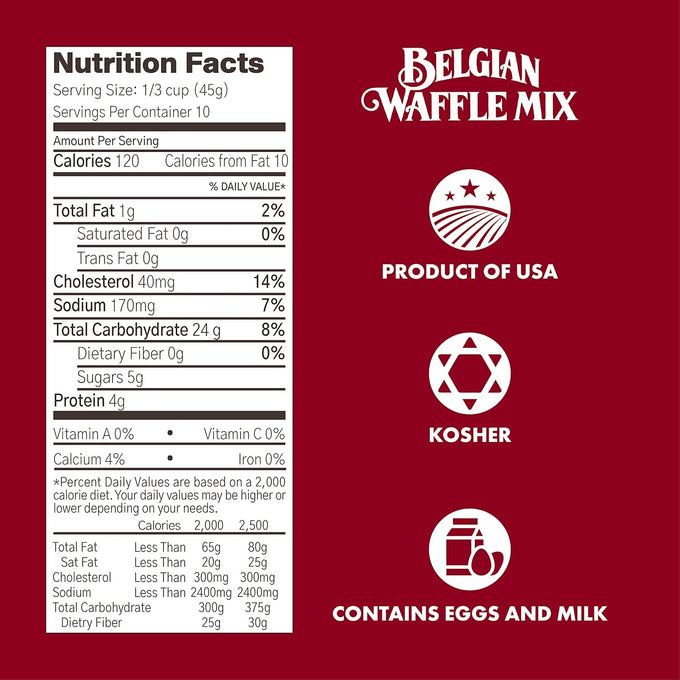 Belgian Waffle Mix