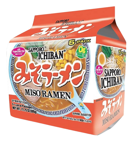 Ichiban Miso Ramen (5 Pack)