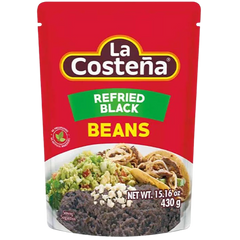 Refried Black Beans, Microwaveable