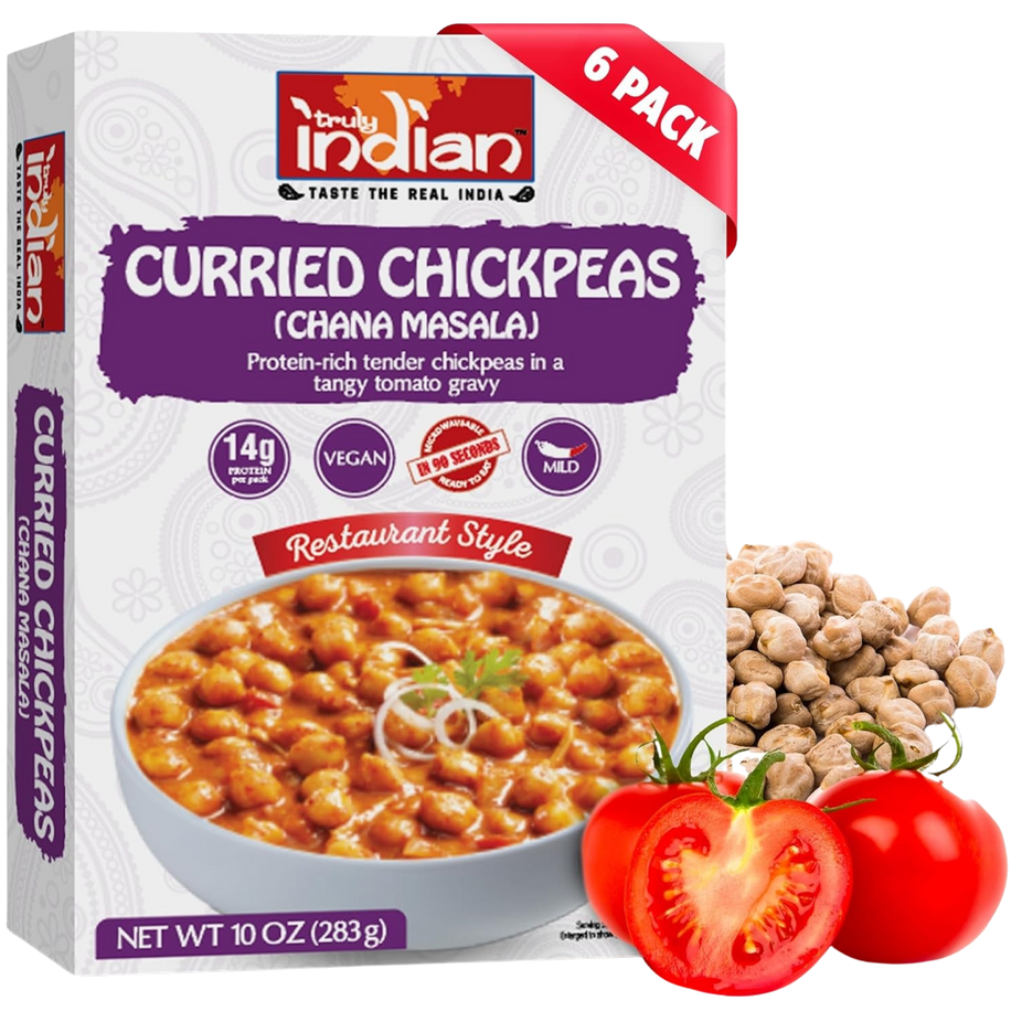 Curried Chickpeas - Chana Masala