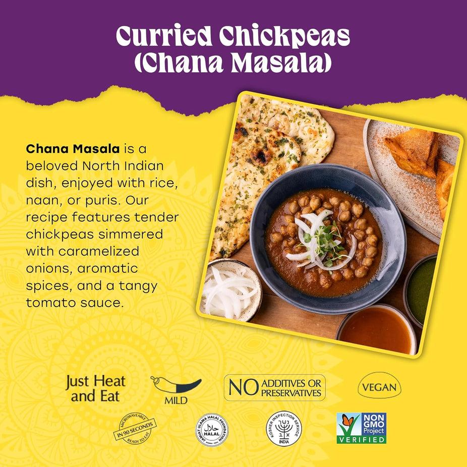 Curried Chickpeas - Chana Masala