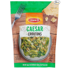 Mediterranean Caesar Salad Croutons