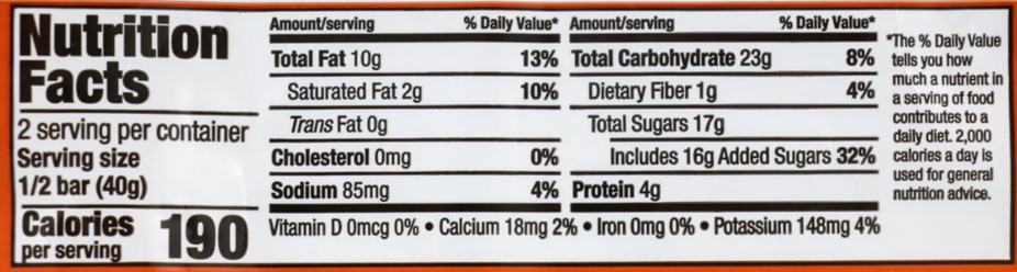 Cinnamon Churro Salted Nut Roll (12 CT)